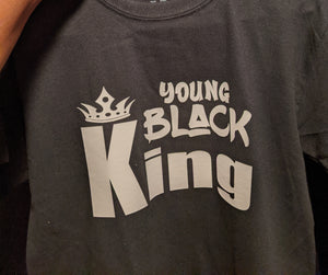 Young Black King T-Shirt