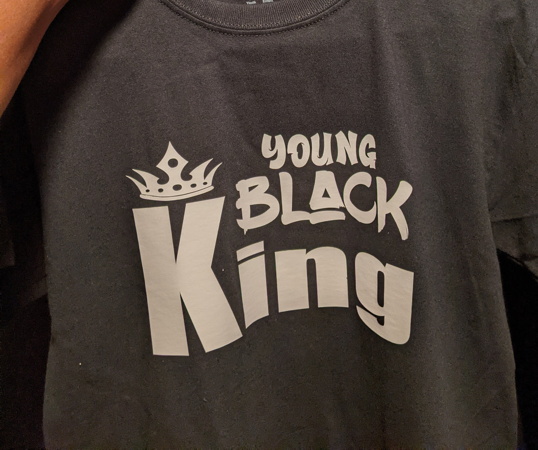 Young Black King T-Shirt